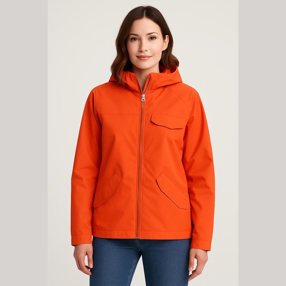 Burton Orange Utility Hooded Jacket